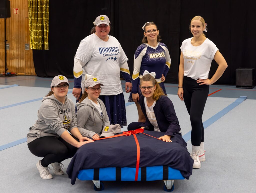 Übergabe des neuen Airtracks