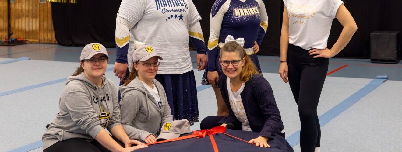 Übergabe des neuen Airtracks