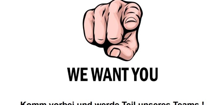 We want You!